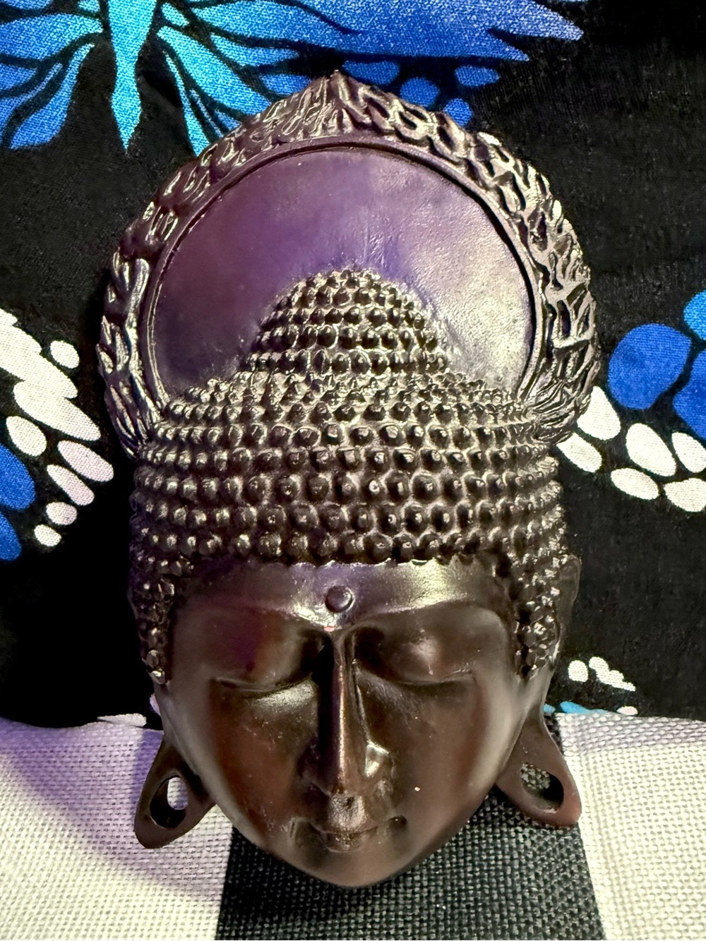 Vintage Buddha Head Wall Decor